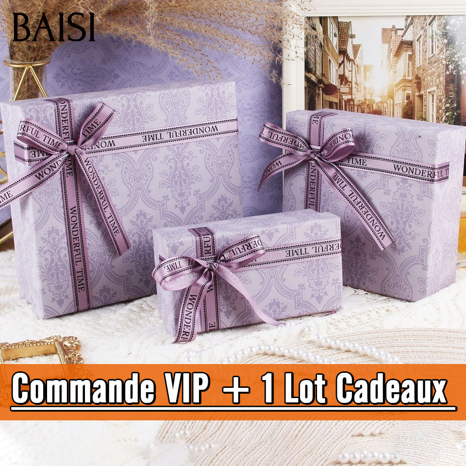 Pourquoi choisir BAIHAIR FR ? Bonne qualité, livraison rapide, tout est parfait !