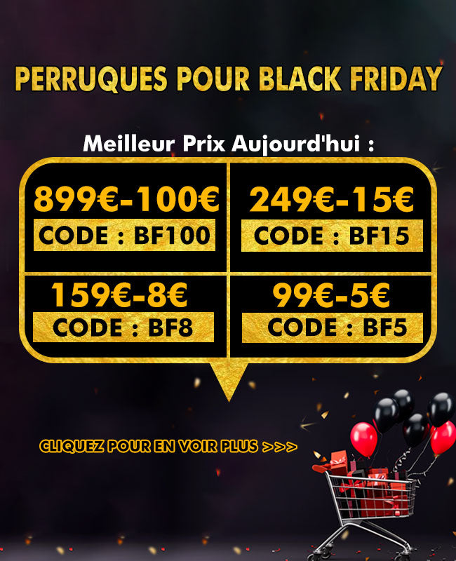 Black Friday BAISI : La Perruque Parfaite Vous Attend !