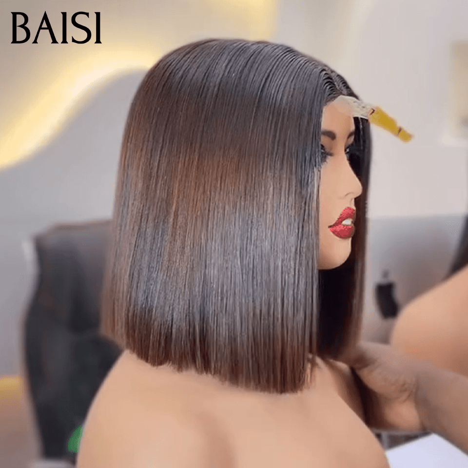 BAISI 2 Pelucas SIN pegamento Cuerpo ondulado y ondulado rizado para revender 275€ 18 pulgadas en cabello humano 100% real VIP100