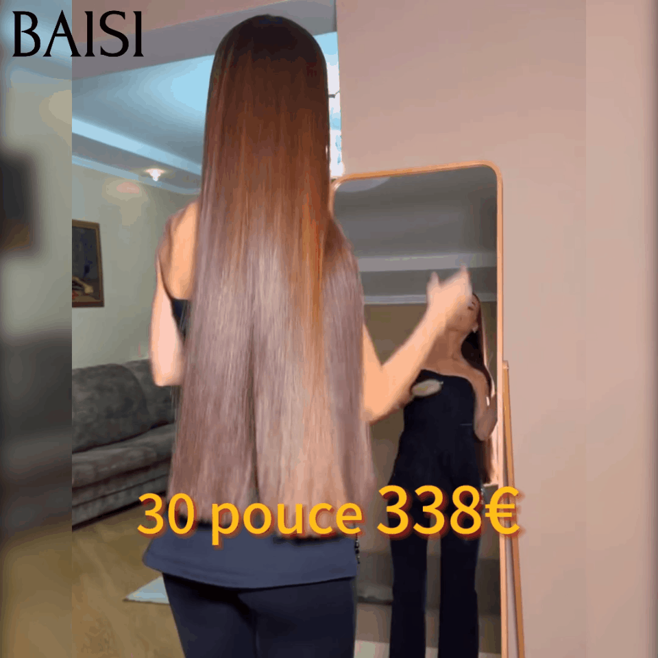 Baisi luxo perucas 2x6 fechamento do laço peruca reta em 100% cabelo humano vietnam cabelo 300% densidade mais de 20 anos de uso b