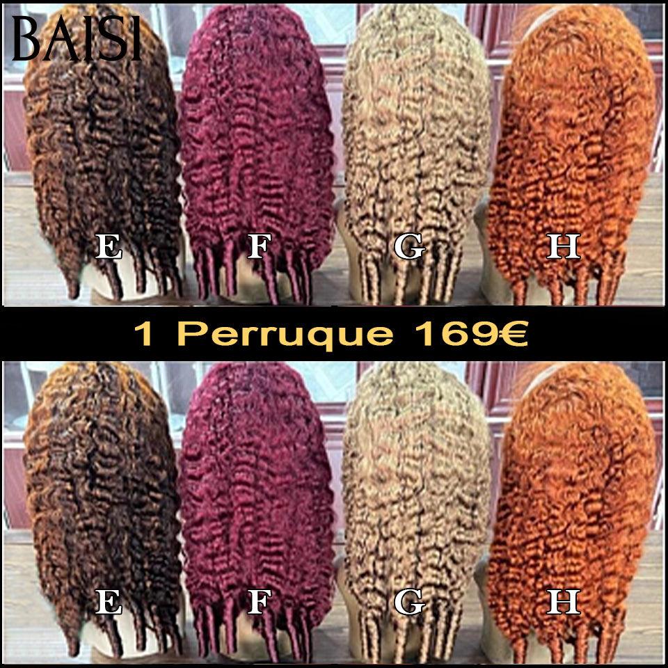 Baisi 13x4 luxo primavera onda encaracolado perucas em cor preta mix mel 1b # 27 # a1 feito por cabelo duplo desenhado volume de cabelo virgem em 100% cabelo humano