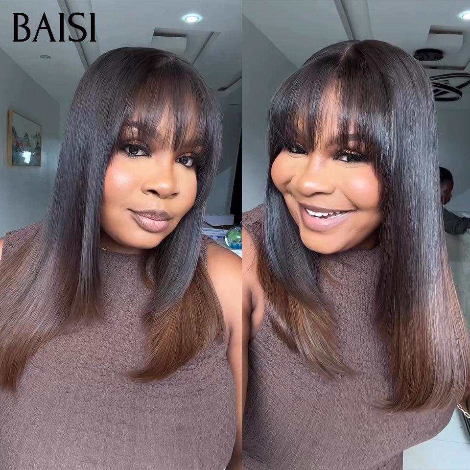 BAISI flash sale 2 wigs in 100% real human hair 188 euro (no code needed)