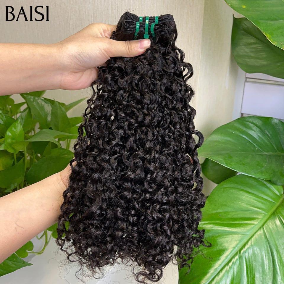 BAISI 15A Grade 3 Balls of Virgin Hair Weaves 100% Vietename Hair Double Drawn Fumi Hair Pissy One