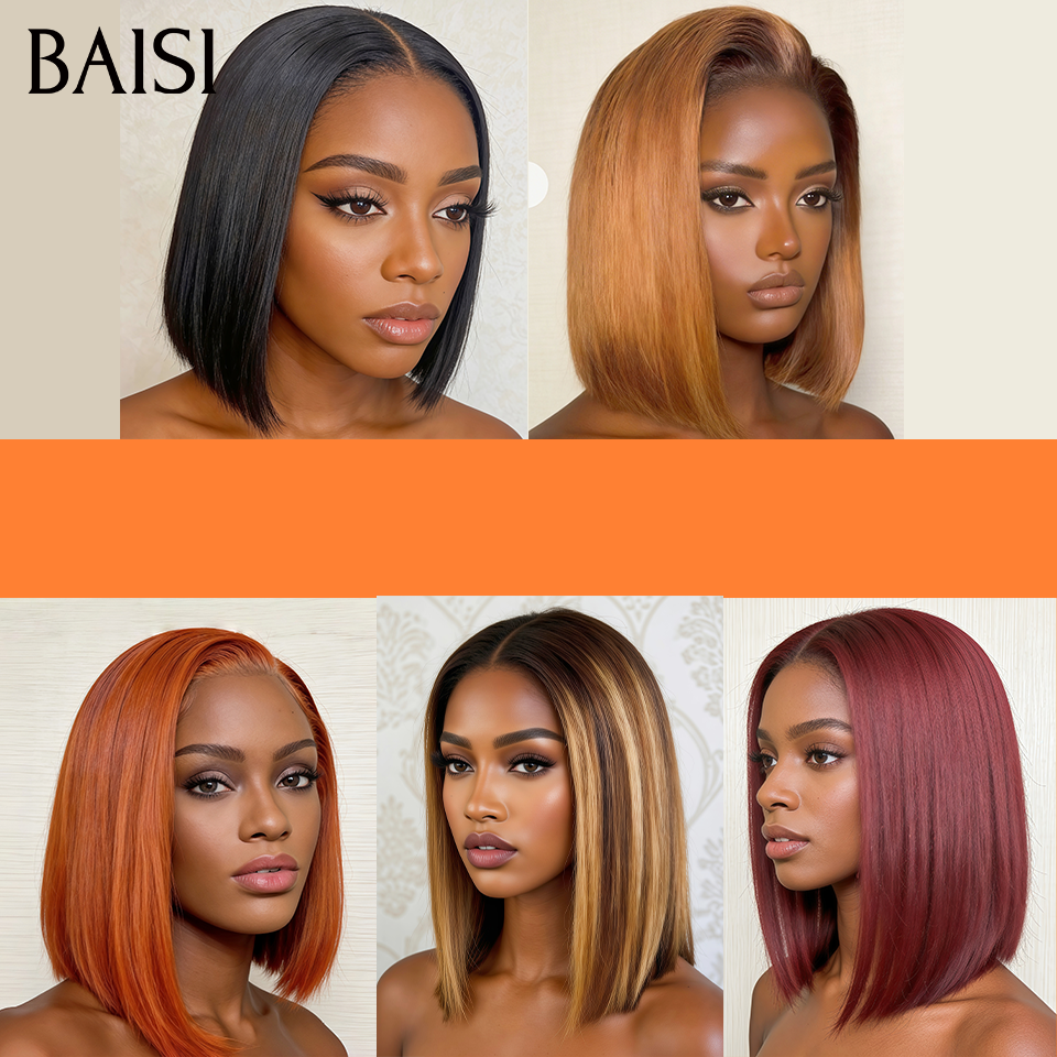 Prix en promotion 1 Perruque vrais cheveux avec coiffure gratuite 189€ ou 5 Perruques BOB 150€ en 5 couleurs 100% Bonne Qualité en blended humain hair