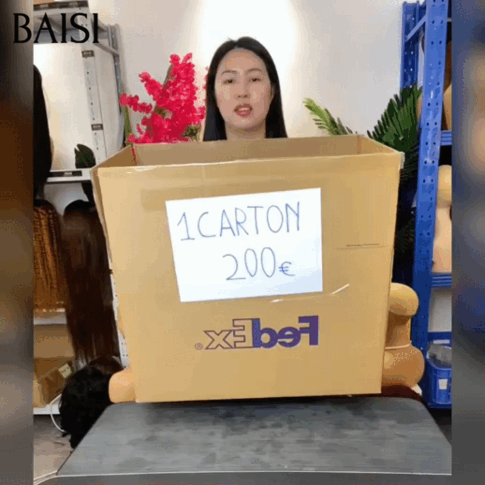 BAISI 14 Perruques 200€ différentes tailles (32p+24p+20p+12p+10p) différentes couleurs noir bordeaux marron miel mixte stock limité soldes blended human hair sans retour