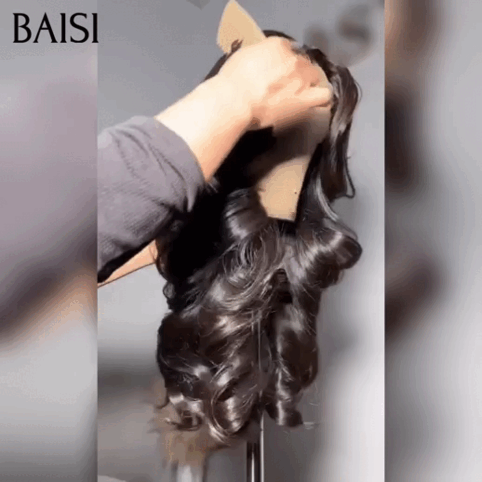 Promotion de réduction de prix 13X4 HD lace frontal Perruque 18 pouce 99€ pour revendre Body wave en NOIR Invisible HD lace 100% Raw Hair en 100% vrais cheveux humains