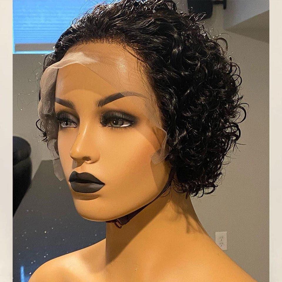 BAISI vente flash 6 perruques bob 320 euro ou 3 perrques 449 euro 2X6 Lisse de luxe 20 pouces et 13X6 curly wave 300% densité en 100% vrais cheveux humains