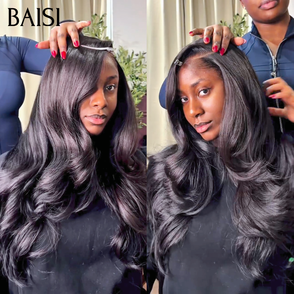 13x4 lace frontal Perruque Body wave 20 Pouces 99€ en couleur NOIR et 4x4 lace closure 26 Pouces en France en 100% Cheveux Humains