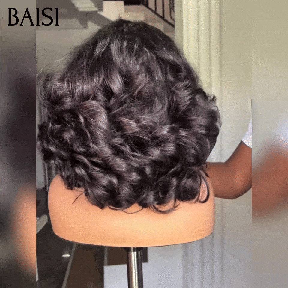 PROMO 100% Vietnam Hair Qualité SDD Perruques Bouclés 5x5 HD lace sans colle 300% de Volume Les tailles 12 et 18 sont disponibles en 24 pouces en 100% Cheveux Humain Hair