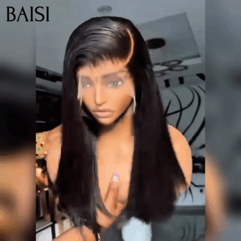 BAISI Qualité SDD Bone Straight Vietnam Hair 9x6 Lace 8 pouces 115€ Sans Colle 250% Densité 100% Vietnam Hair