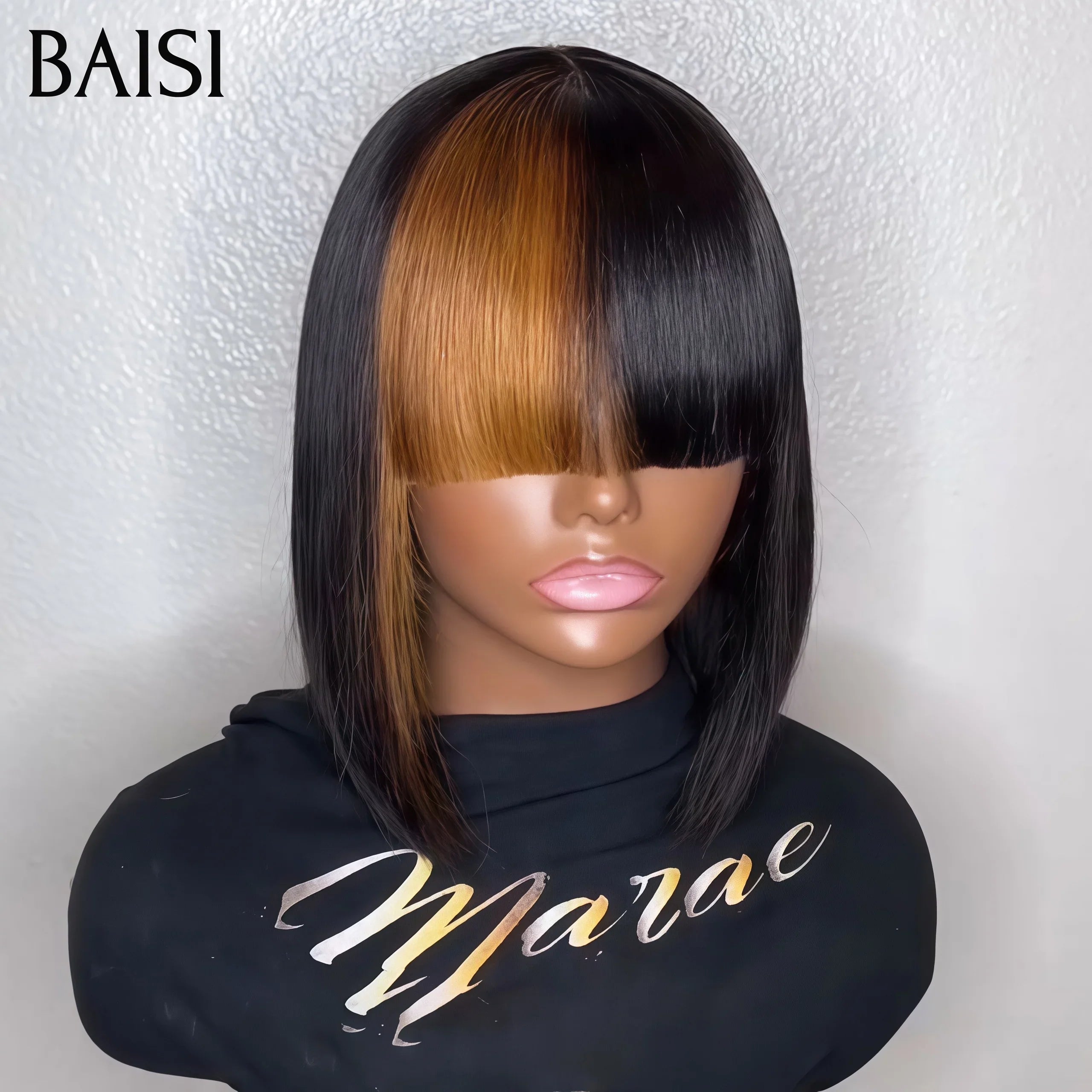 Venta flash BAISI 2 pelucas de cabello humano 100% real 149 euros (código:FR20)