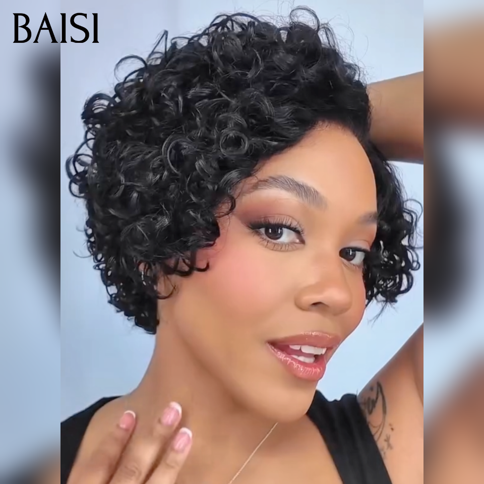 BAISI perruque la plus confortable sans colle seulement 48€ ou avec closure 75€ prix promotionel 100% vrais cheveux humains raw hair