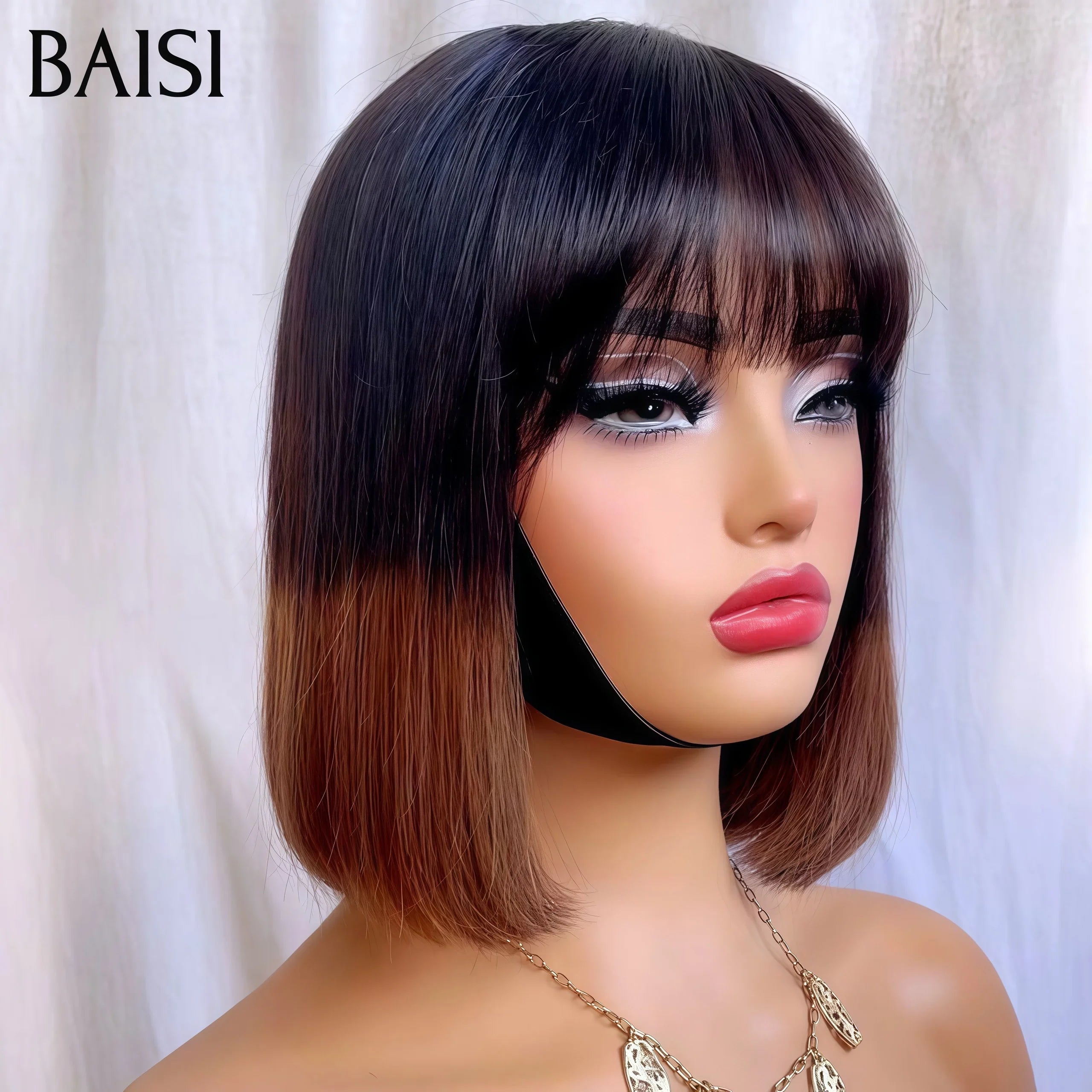 Venda flash BAISI 2 perucas em cabelo 100% humano real 149 euros (código: FR20)