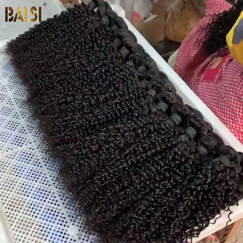 BAISI 12A Grade 10 Boules de Tissages 10-32 Pouces Curly wave au prix en gros pour revendre qualité garantie 100% vrais cheveux humains MP50