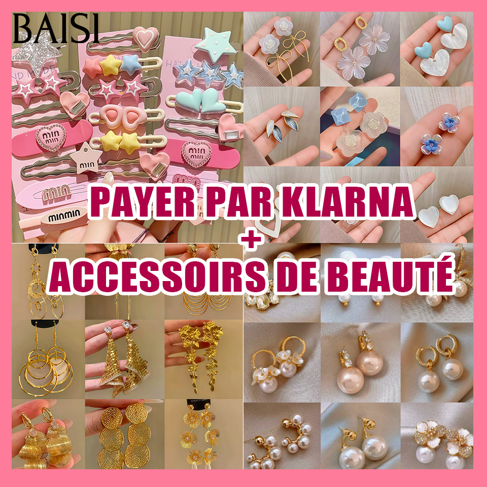 Utilisez klarna pour payer en plusieurs fois gagnez des accessoirs de beauté aujourd'hui nombre limité profiter d'acheter maintenant GIFT