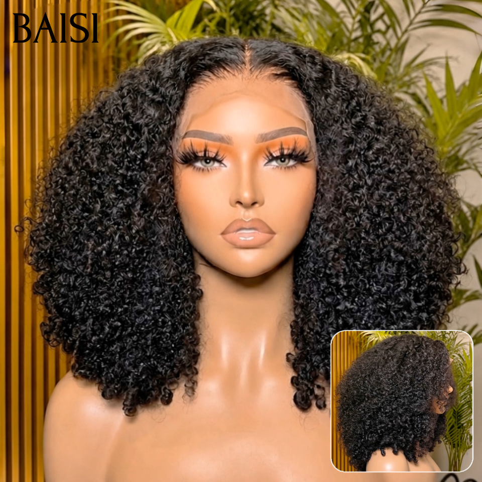 BAISI Set of 2 PROMOTION wigs in 100% real human hair €164 AND €120 (no code needed)