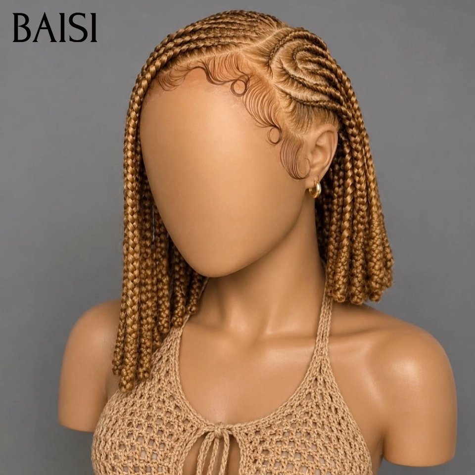 Vrais cheveux humains fuLL lace miel natte 176€ ou Perruque 30 Pouces 100€ en couleur miel en Blended human hair