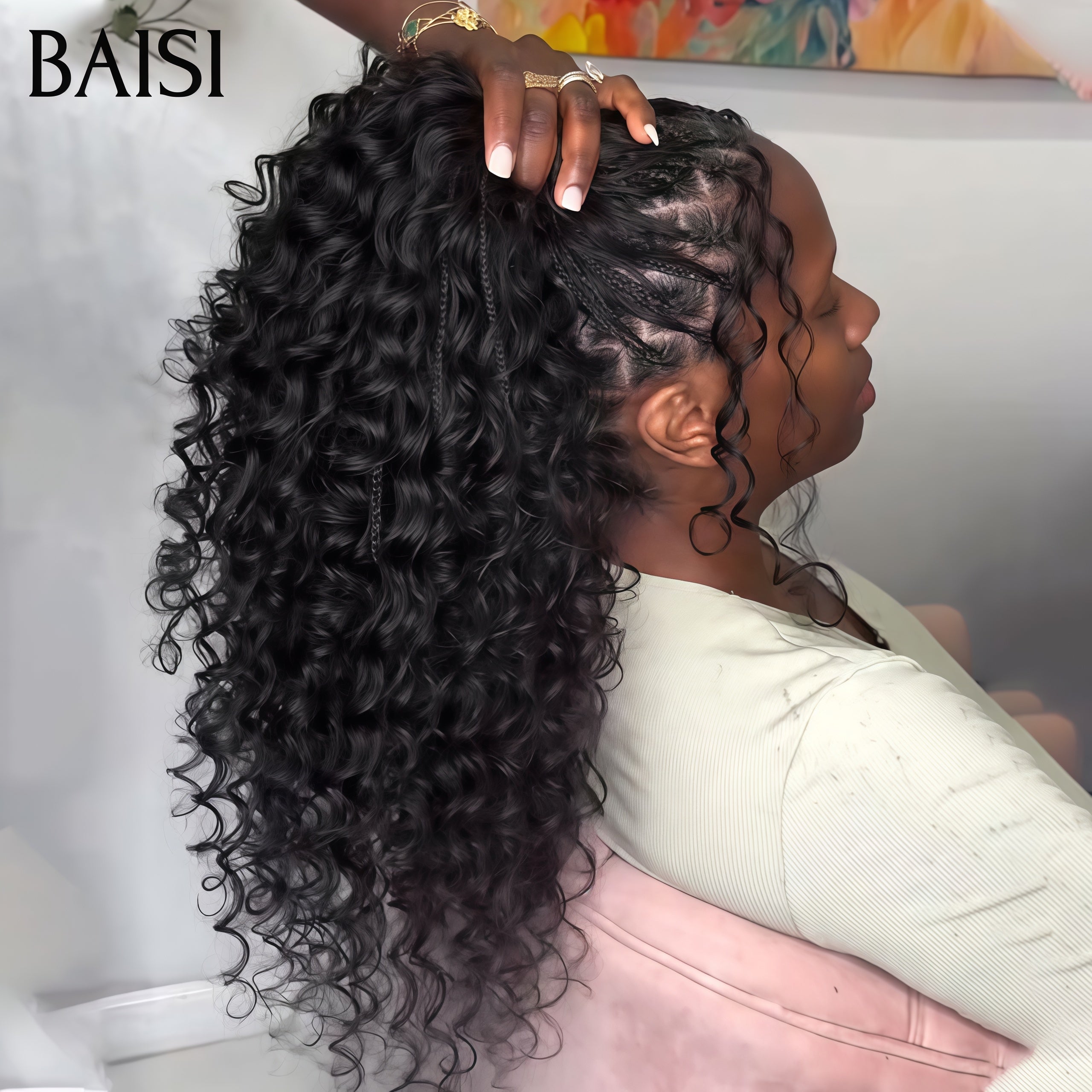 BAISI Full Lace Synthetic Hair Braid