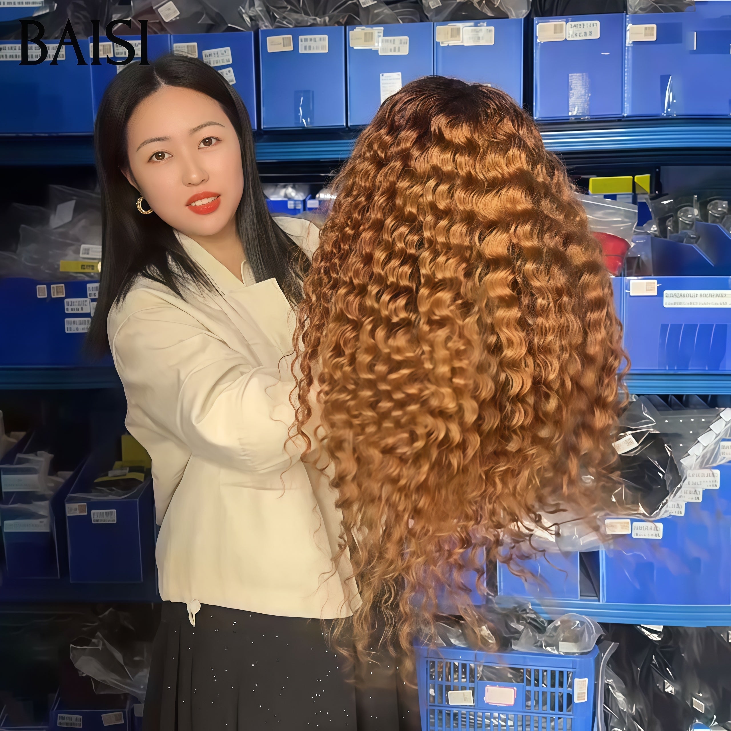 BAISI PROMO 5 Perruques 5 types de perruques différents 100% Comme la photo en 100% Cheveux Humains