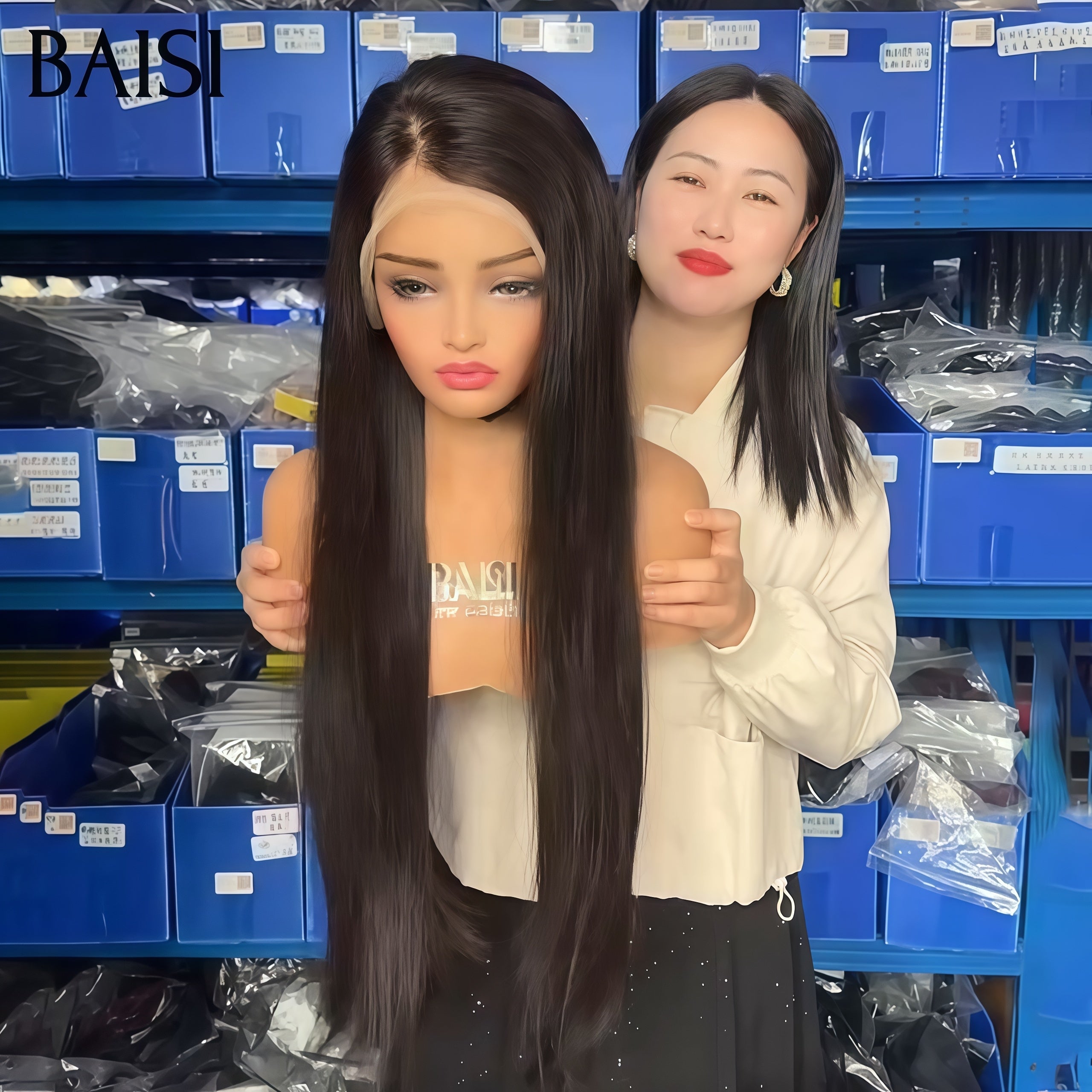 BAISI PROMO 5 Perruques 5 types de perruques différents 100% Comme la photo en 100% Cheveux Humains