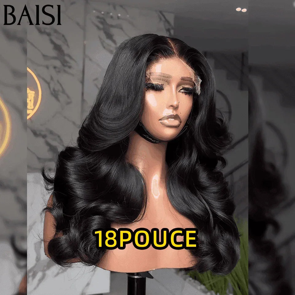 BAISI Lot of 2 wigs wholesale 2 Body wave wigs 18 Inches plus Straight 20 Inches 269 euro code: FR38