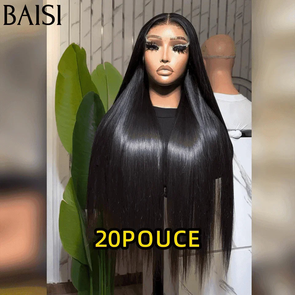 BAISI Lot of 2 wigs wholesale 2 Body wave wigs 18 Inches plus Straight 20 Inches 269 euro code: FR38