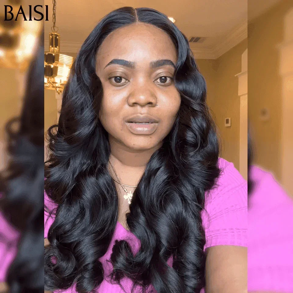 BAISI Bündel von 4 Perücken Erschwinglich 415 Euro aus 100% Echthaar von guter Qualität in brasilianischen Indianersträhnen
