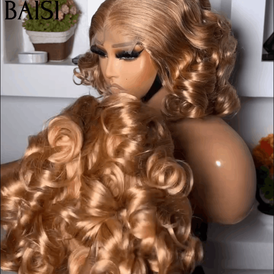 BAISI Wig 5X5 Egg wave Custom colors €129 300% high density personalized more than 20 years of use in 100% Human Hair BS65