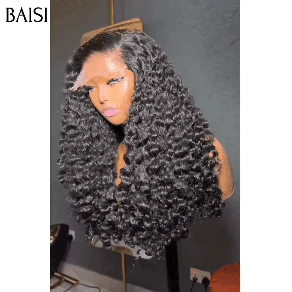 BAISI vente flash 4 perruques 479€ Lisse et curly wave de luxe 100% vrais cheveux humains CODE: FR20