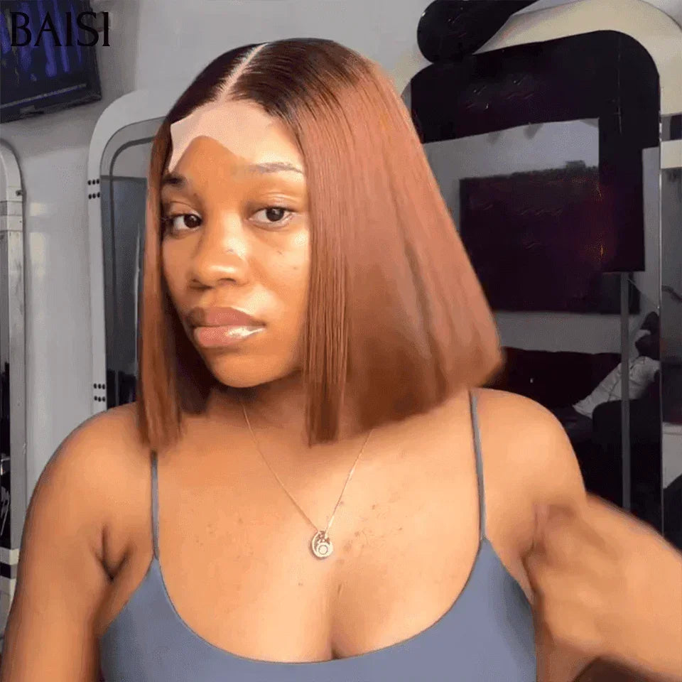BAISI vente flash 6 Perruques 2X6 lace Lisse BOB 6 Couleur différentes 8 Pouces de luxe en 100% vrais cheveux humains 439 euro Code: FR38