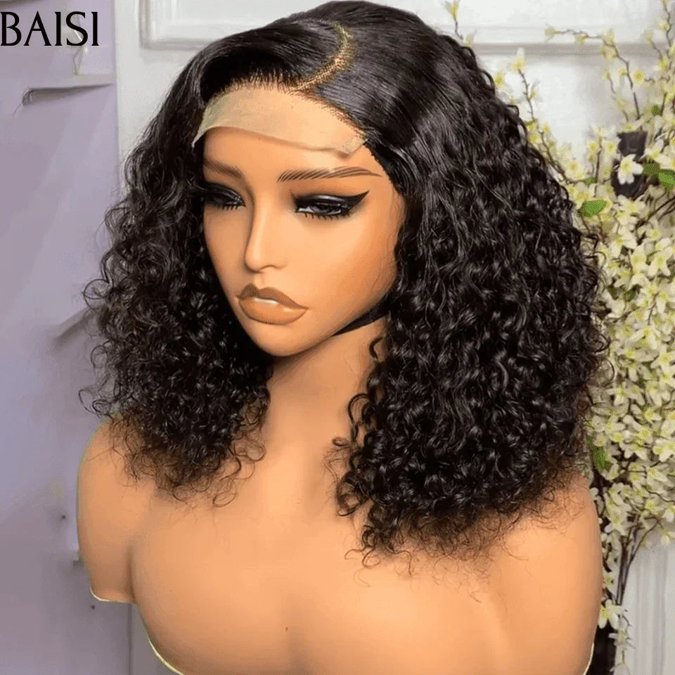 BAISI vente flash 6 Perruques 2X6 et 4X4 lace et Sans laces BOB Lisse et curly wave en 100% vrais cheveux humains 439 euro Code: FR38