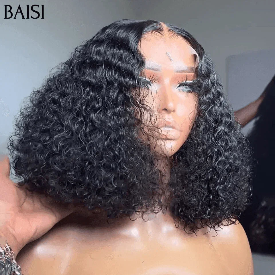 BAISI HAIR FR 3 Perruques bob 269€ en Couleur Marron 1BT4# et NOIR En 100% Cheveux Humains