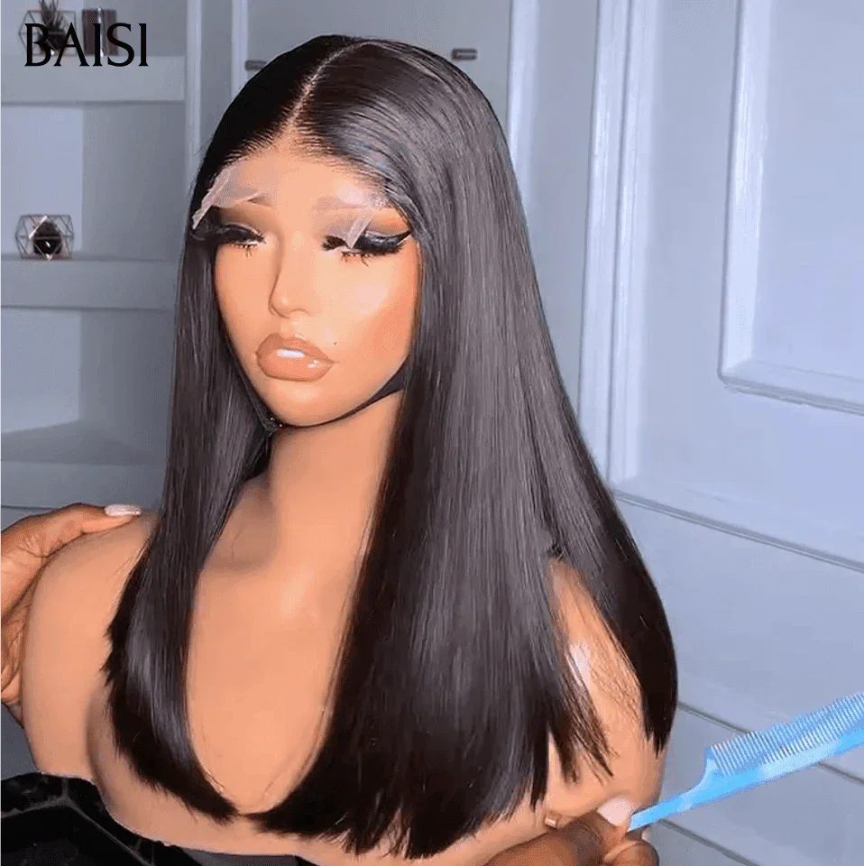 BAISI BLACK FRIDAY 2 Perruques 219€ 3 Perruques sans colle 320€ Réduction avec code promo en 100% vrais cheveux humains, Code: FR20