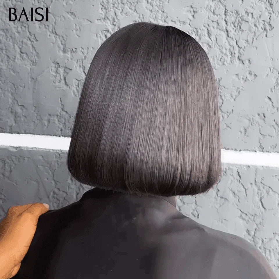 BAISI 2x6 Lace Perruque Lisse SDD BONE Straight 69€ DE luxe En 100% Cheveux Humains Vietnam Hair BS65