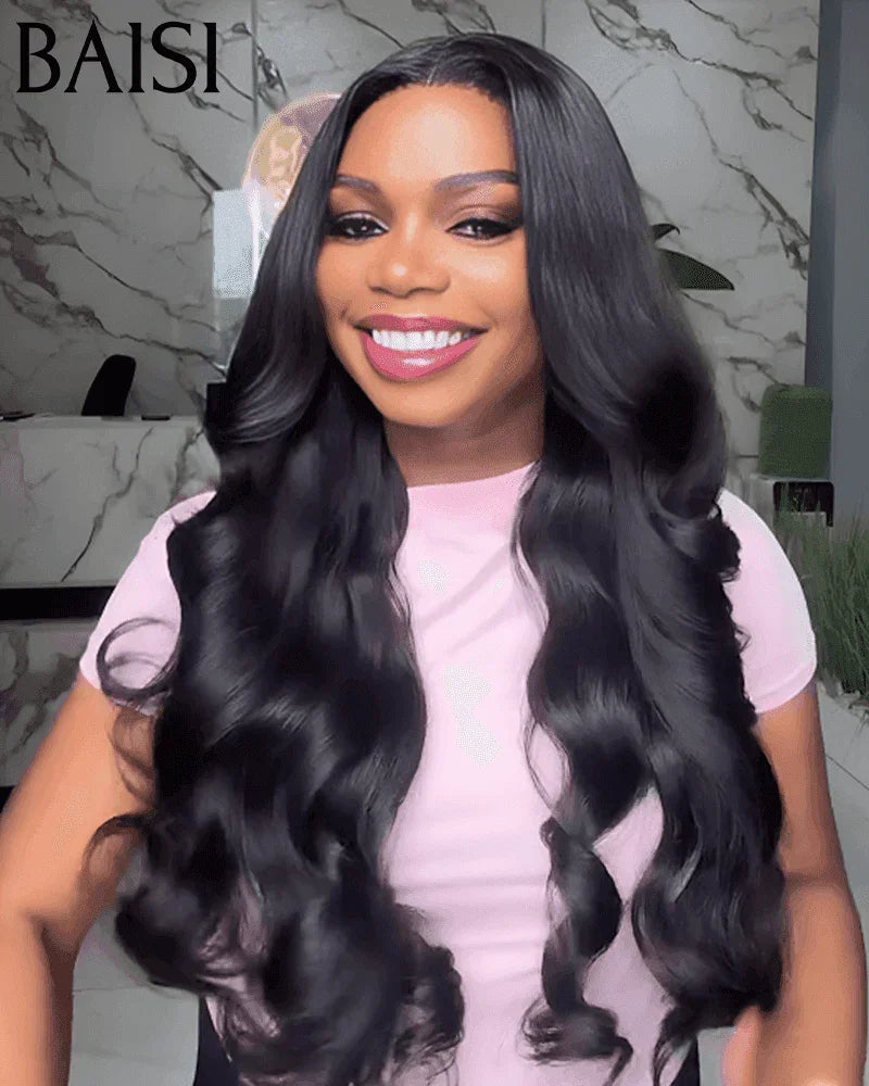 BAISI Perruques de Luxe Body Wave 158€ DE luxe 250%densité Fabriquées par les heveux double drawn FR38
