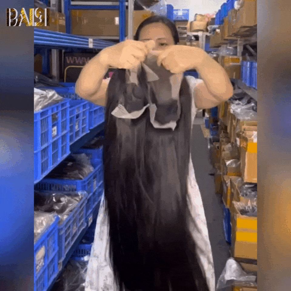 BAISI Frontale 13X6 perruque Lisse 20 ou 30 pouce moitié prix en 100% cheveux humains