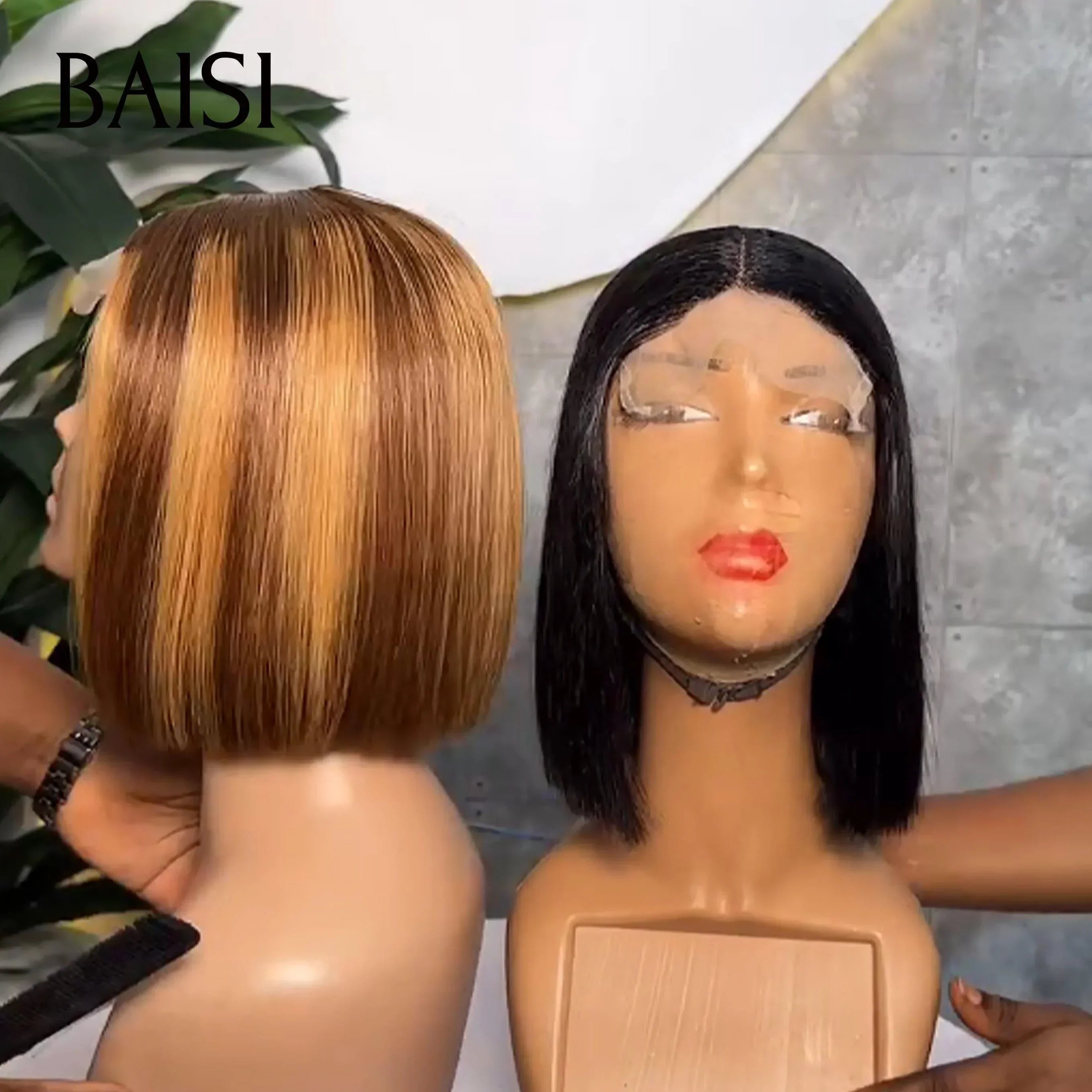 BAISI vendita flash 2 parrucche in 100% capelli umani veri 149 euro o 2 Parrucche SDD Lisce 138€ (codice:FR20)