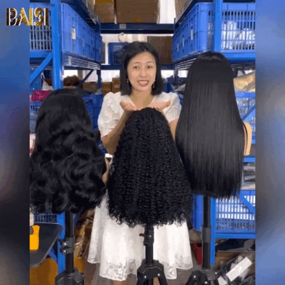 BAISI 13X4 Luxury Body Wave A1 Wigs Made by double drawn virgin hair volume 250% density more than 20 years of use