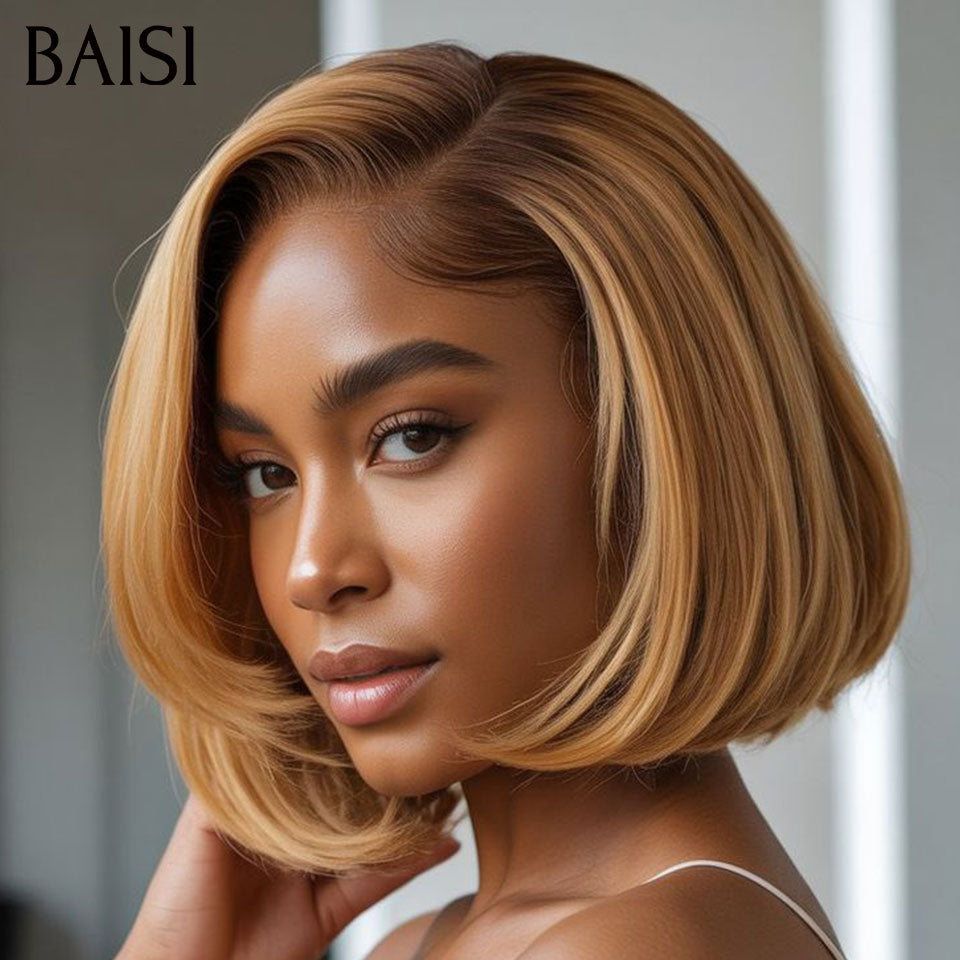 BAISI 9 perucas por grosso 599€ ( qualidade+quantidade ) ou 4 perucas de qualidade 229€ em França ou peruca lisa de luxo Bob 2x6 Lace 10 polegadas 109€ metade do preço 100% cabelo vietnamita Cores personalizadas em 100% cabelo humano verdadeiro MP50