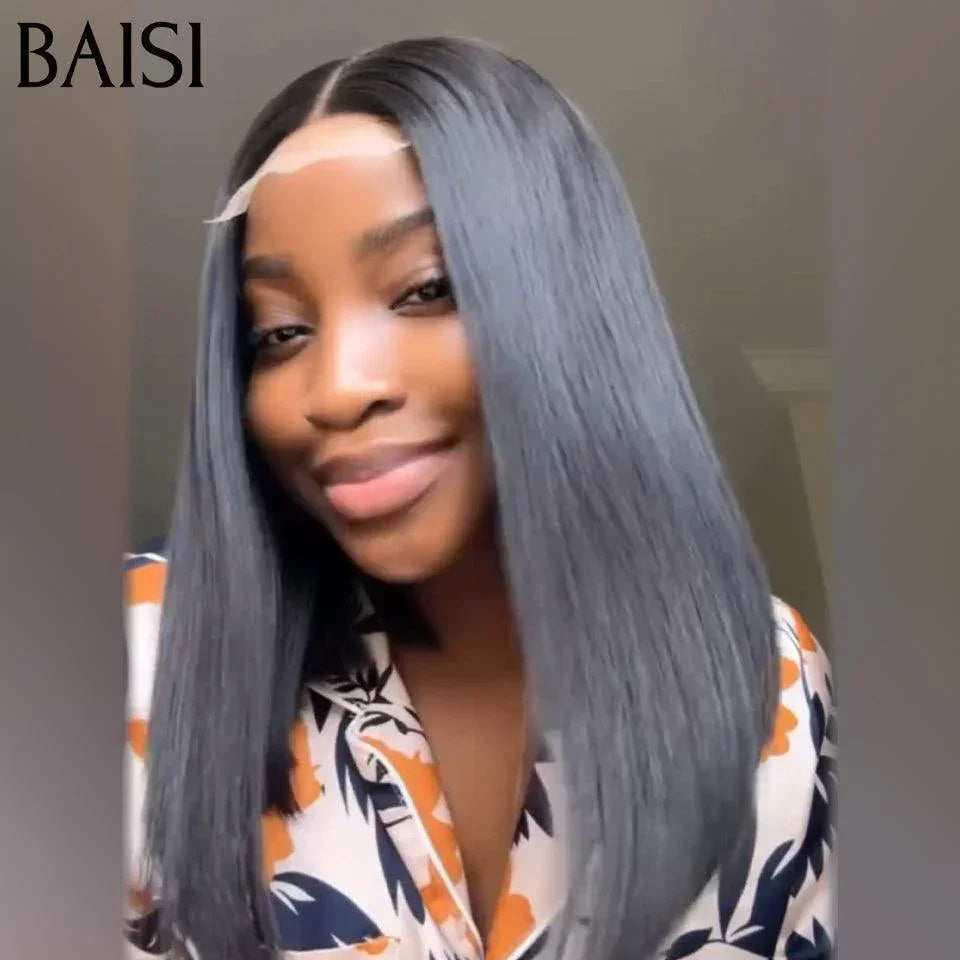 BAISI perruque 13x4 Lace Lisse 20 pouce Raw Hair 99€ ou 100% Viêtnam Hair 2X6 Bob Perruque Naturelle Lisse BONE Straight 10 Pouce 108€ de luxe moitié prix MP50