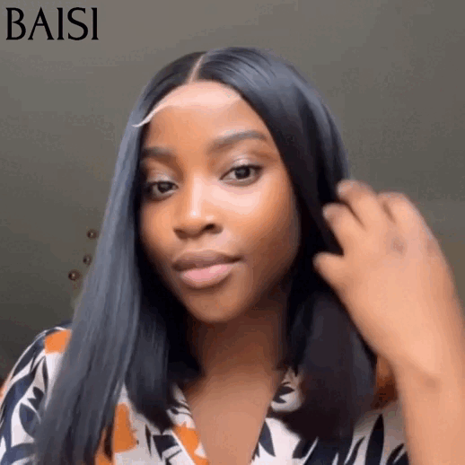 BAISI perruque 13x4 Lace Lisse 20 pouce Raw Hair 99€ ou 100% Viêtnam Hair 2X6 Bob Perruque Naturelle Lisse BONE Straight 10 Pouce 108€ de luxe moitié prix MP50