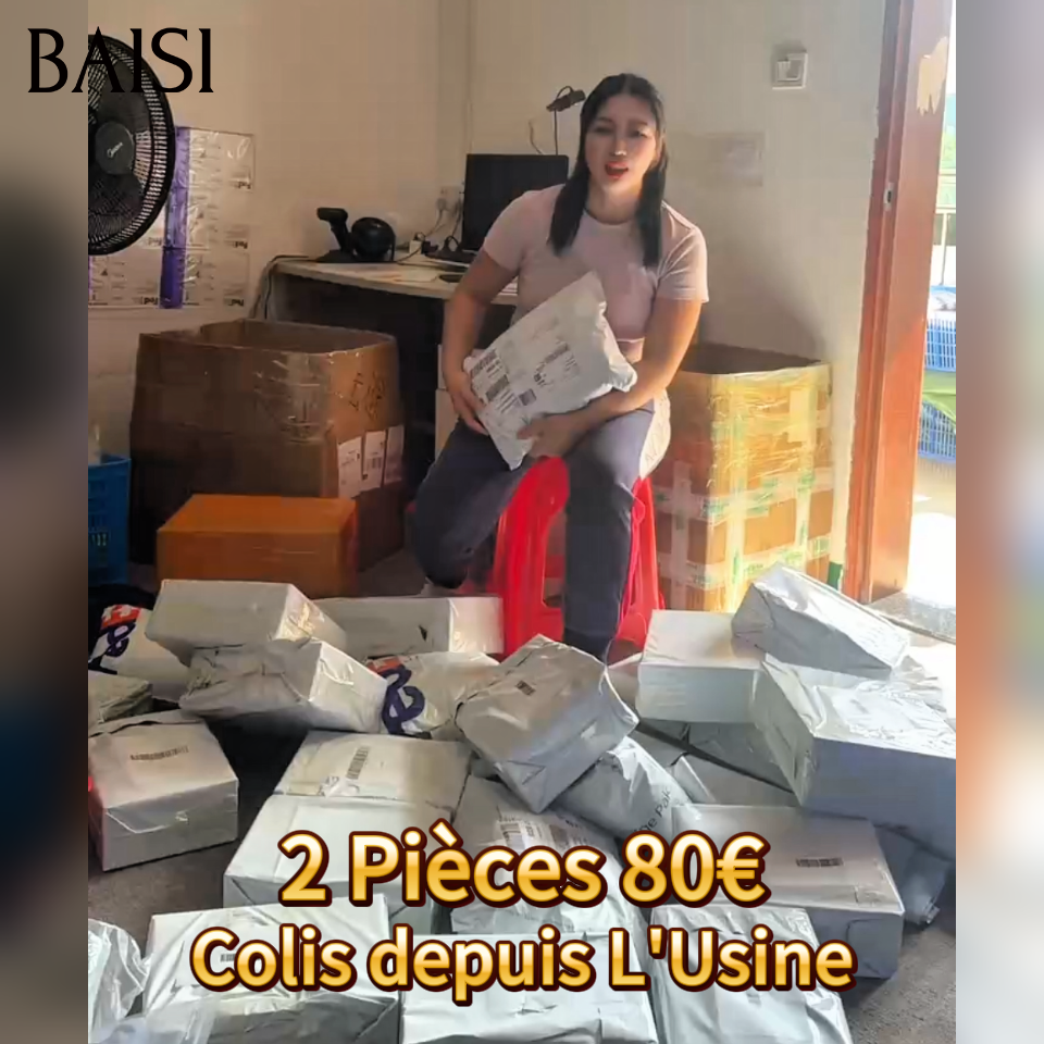 BAISI 2 Perruques 80€ bob egg wave Colis depuis L'Usine en 100% Cheveux Humains