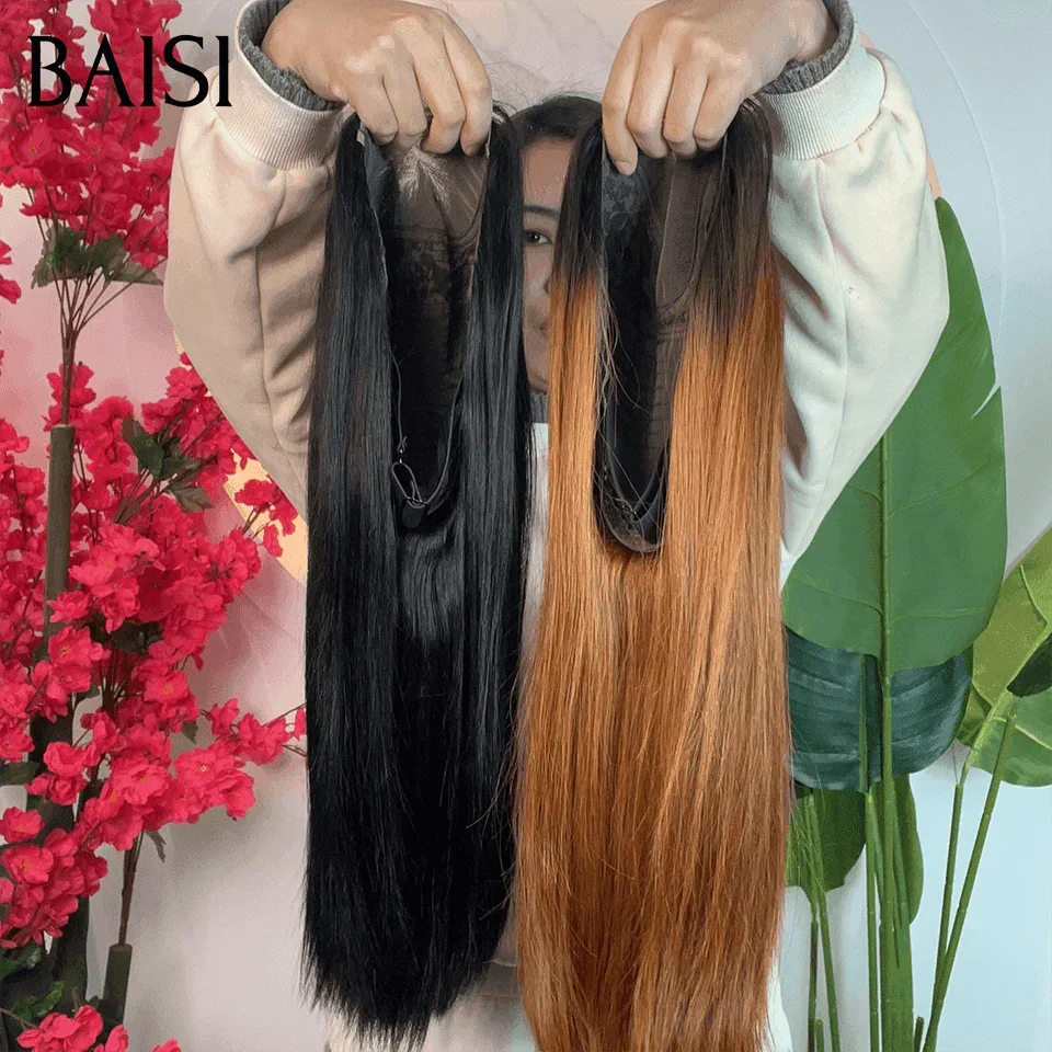 BAISI 2 Perucas SEM cola Onda corporal e onda encaracolada para revender 275€ 18 polegadas em cabelo 100% humano real VIP100