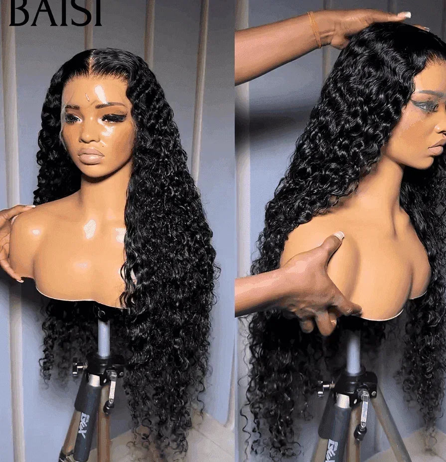 BAISI vente flash 6 perruques bob 320 euro ou 3 perrques 449 euro 2X6 Lisse de luxe 20 pouces et 13X6 curly wave 300% densité en 100% vrais cheveux humains