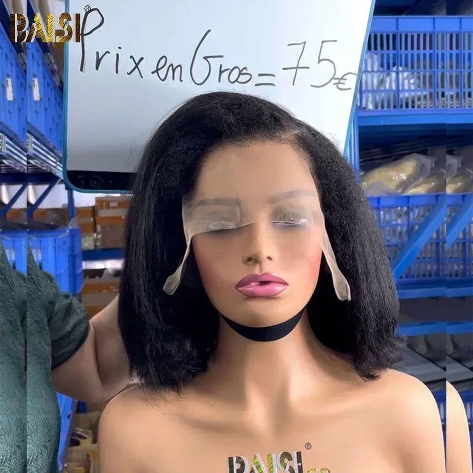 BAISI Achetez 2 perruques minimum au prix d'usine fournisseur perruques 100% raw hair cheveux humains facile à revendre Achetez plus de 2 Pièces PRIX D'USINE VIP Lien A