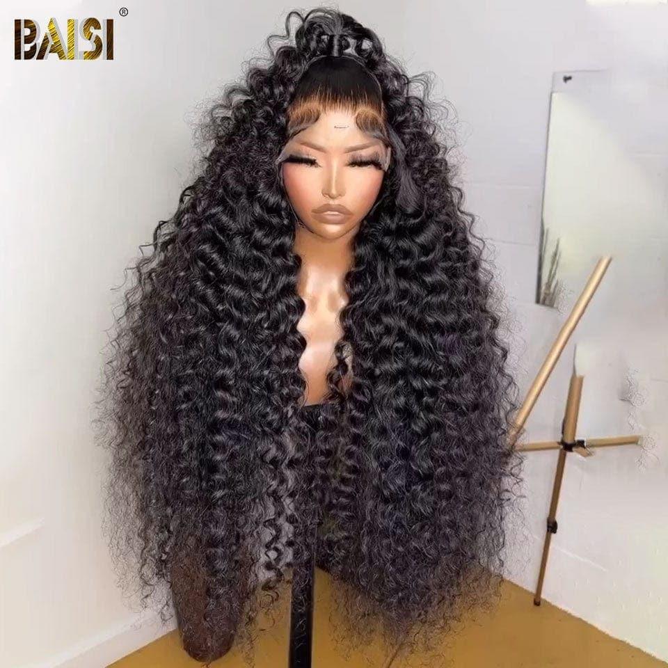 BAISI CUSTOMIZED Deep Wave LONG WIG 250% DENSITY 40 INCH