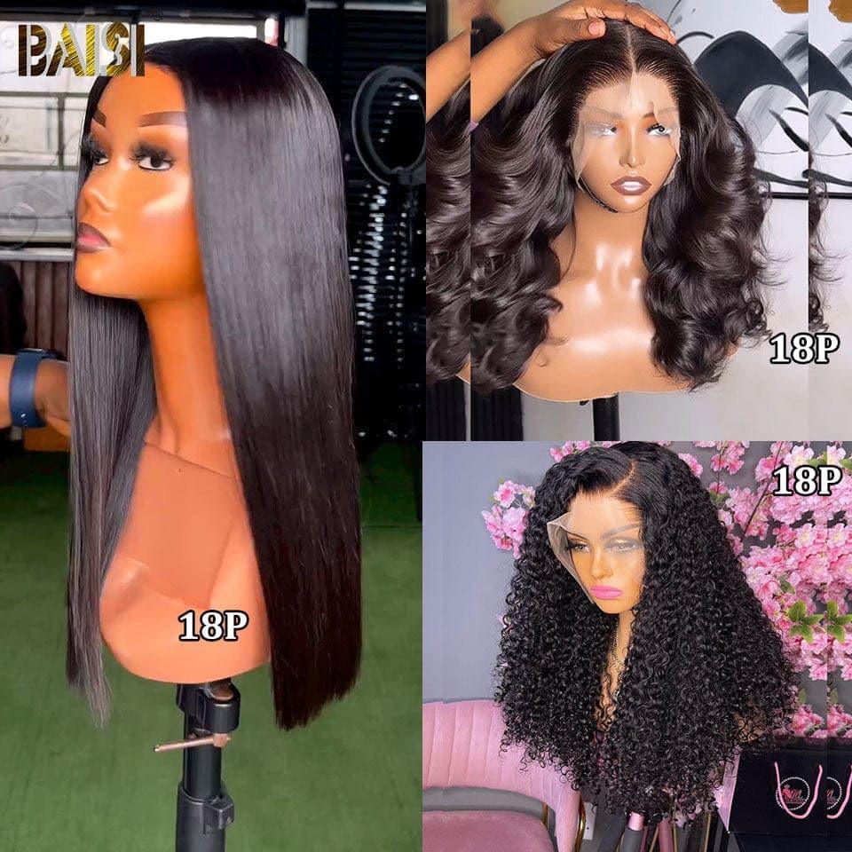 BAISI 4x4 lace closure body wave 22 pouces ou 3 Perruques Frontal de Luxe 490€ Fabriquées par les cheveux double drawn en 100% vrais cheveux humains
