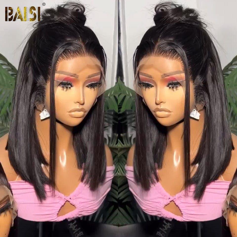 BAISI Kaufen Sie 5 Stück FABRIKPREIS Bob Straight Straight Bob Perücke aus 100% Echthaar (kein Code erforderlich)