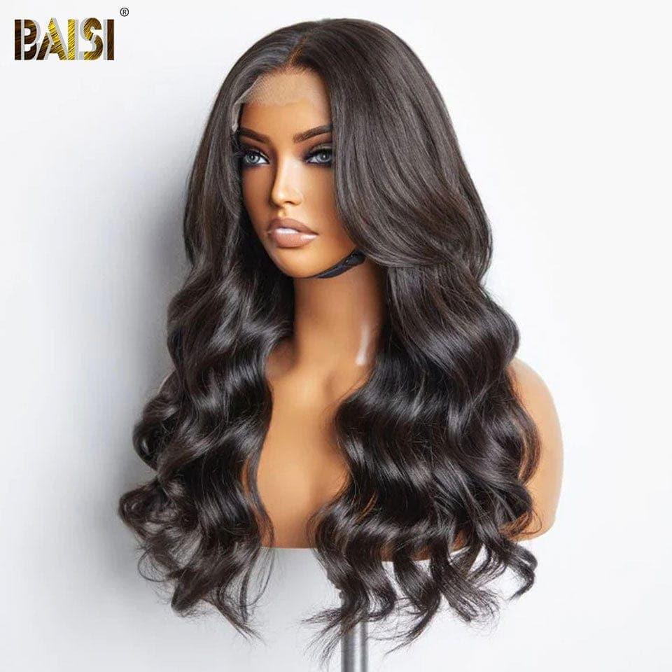 BAISI 13x6 Frontal-High-End-Körperwellenperücke aus 100 % Rohhaar