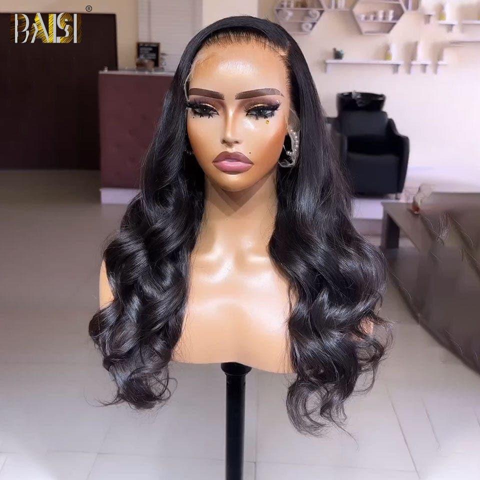 BAISI Vente 100% Perte Reçu 48H TVA 0€ 4X4 perruque Body Wave 18 Pouce 95€ en 100% cheveux humainsBS65